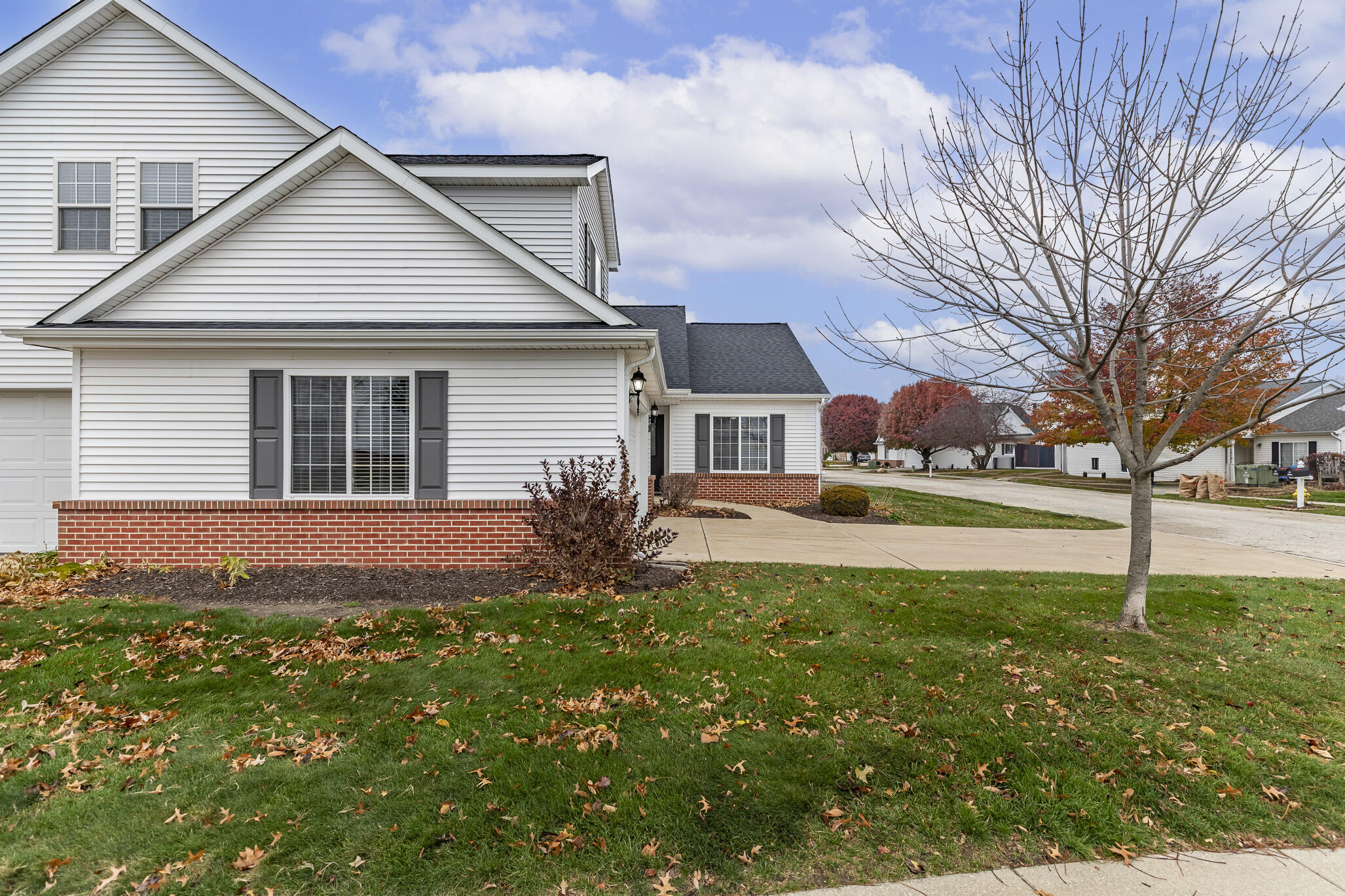 1607 Geranium Circle Valparaiso, IN 46383 - Photo 2 of 30 a front view of a house with a yard