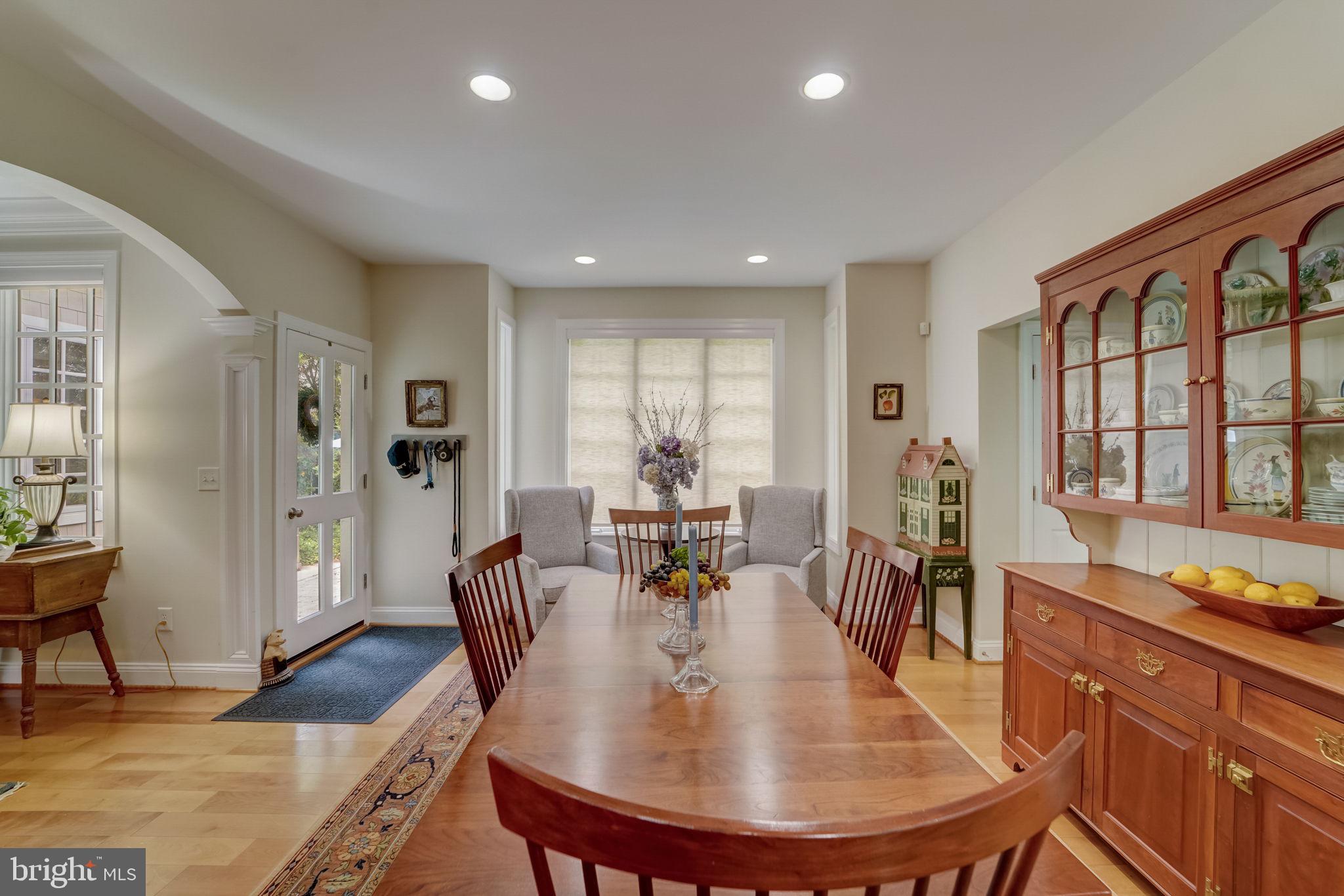 100 Evergreen Road Severna Park, MD 21146 - Photo 12 of 77 Side Entrance from Stone Patio to Open Kitchen