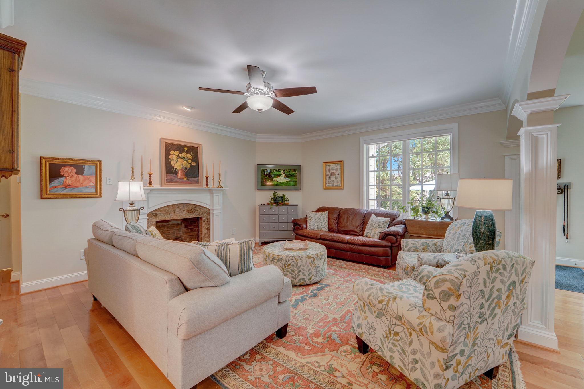 100 Evergreen Road Severna Park, MD 21146 - Photo 15 of 77 Formal yet Cozy Living Room