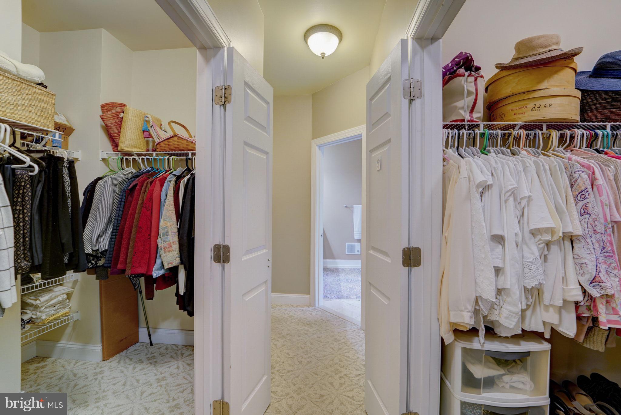 100 Evergreen Road Severna Park, MD 21146 - Photo 22 of 77 There are 2 ample walk-in-Closets in the Primary