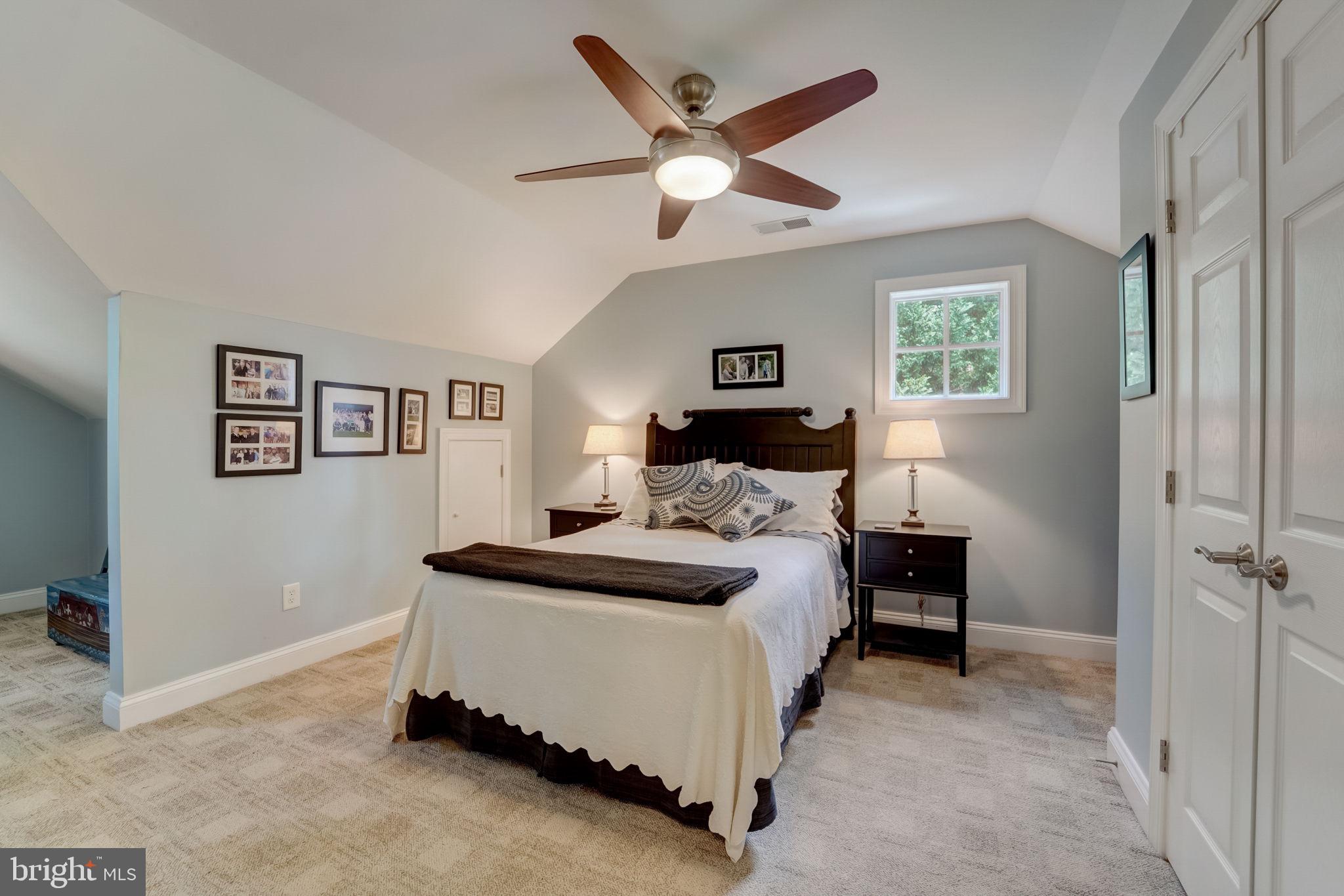 100 Evergreen Road Severna Park, MD 21146 - Photo 33 of 77 Bedroom 4. All the Bedrooms have Ceiling Fans
