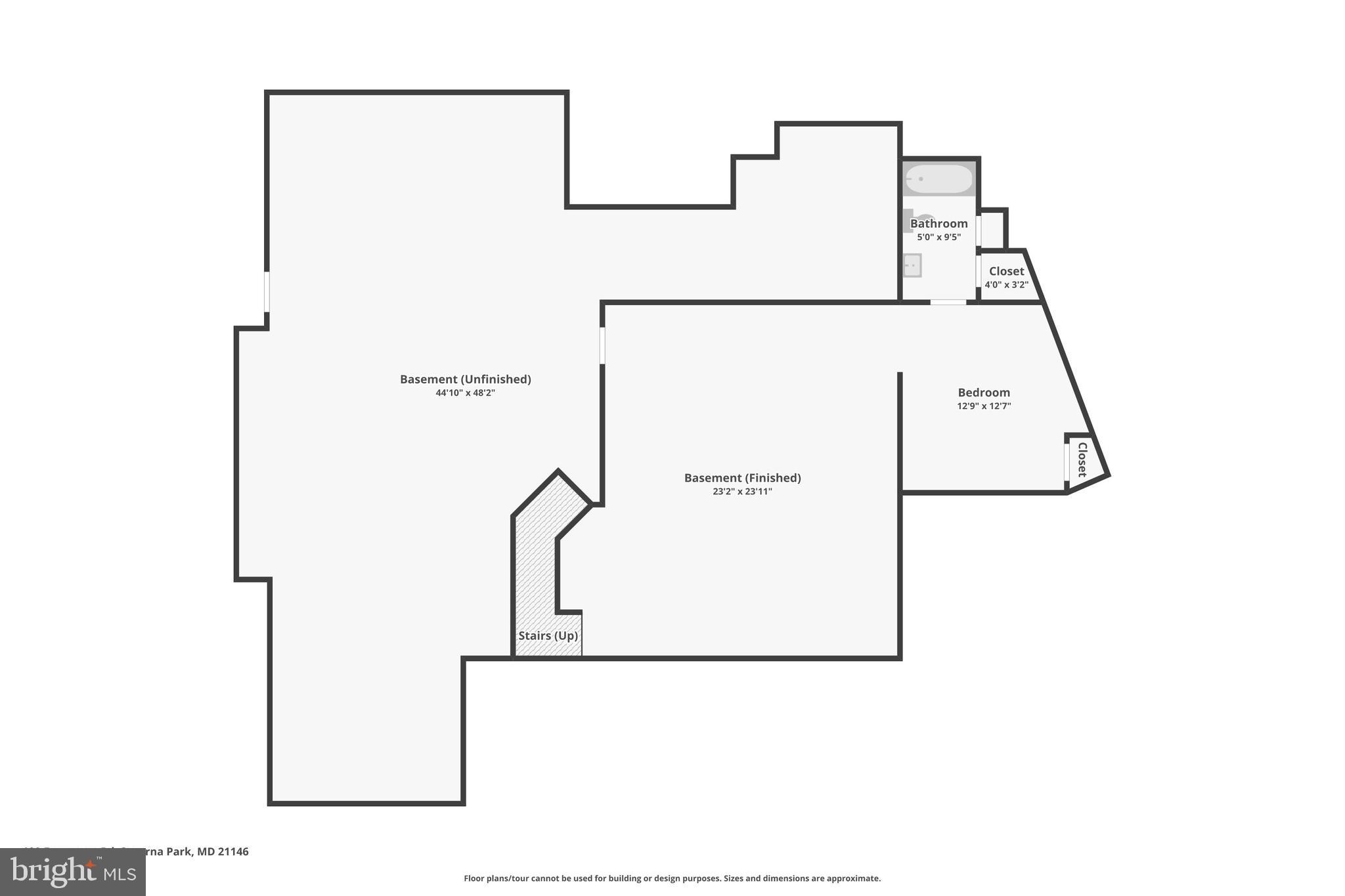 100 Evergreen Road Severna Park, MD 21146 - Photo 77 of 77 Lower Level Floor Plan
