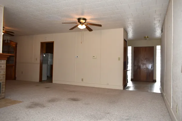 a view of empty room