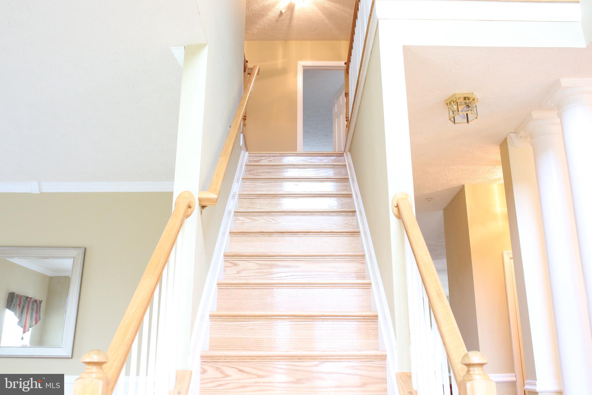 9705 Rider Court Fort Washington, MD 20744 - Photo 28 of 66 Main Level Stairs Leading to Upper Level