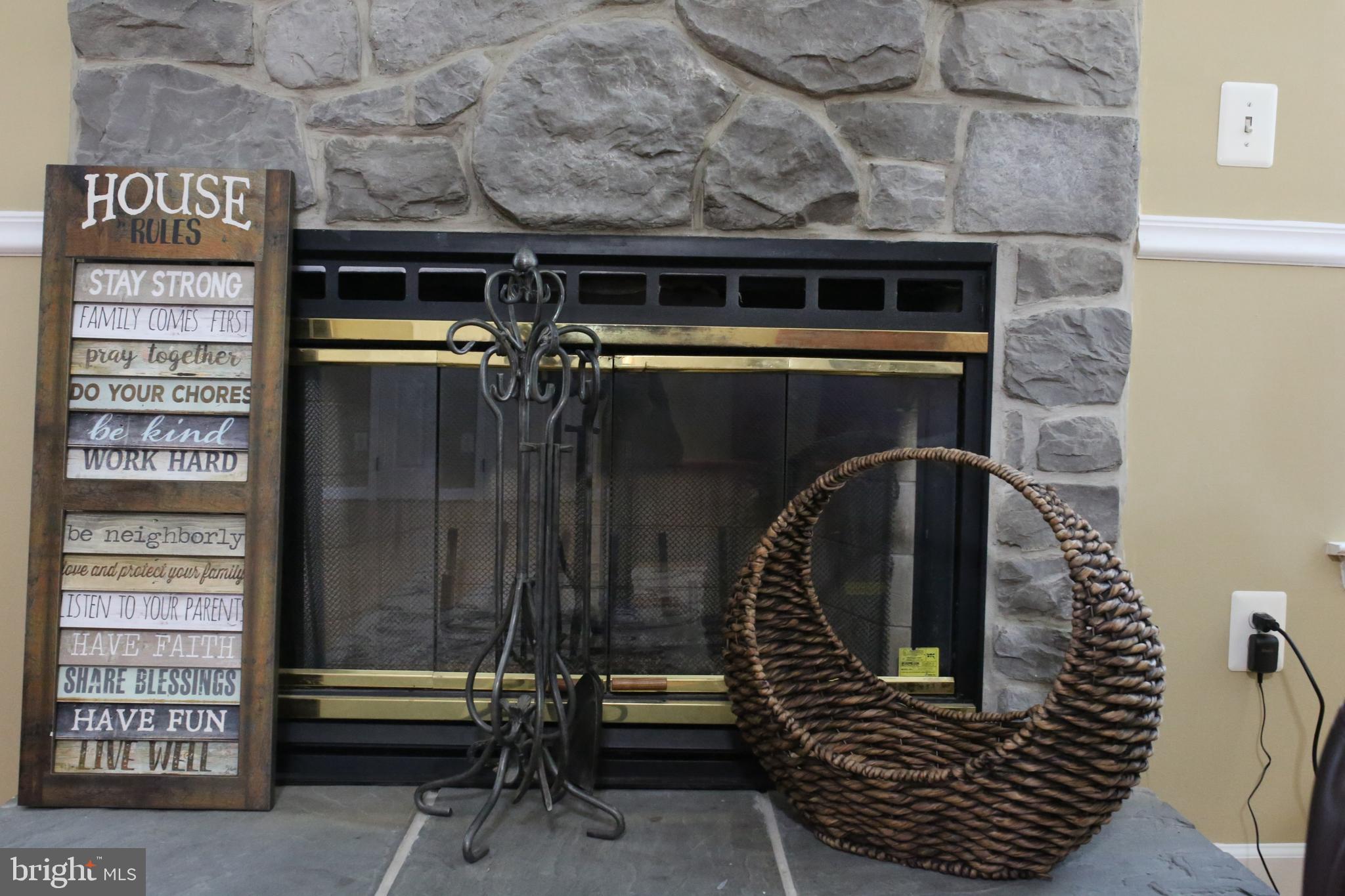 9705 Rider Court Fort Washington, MD 20744 - Photo 38 of 66 Family Room Fireplace