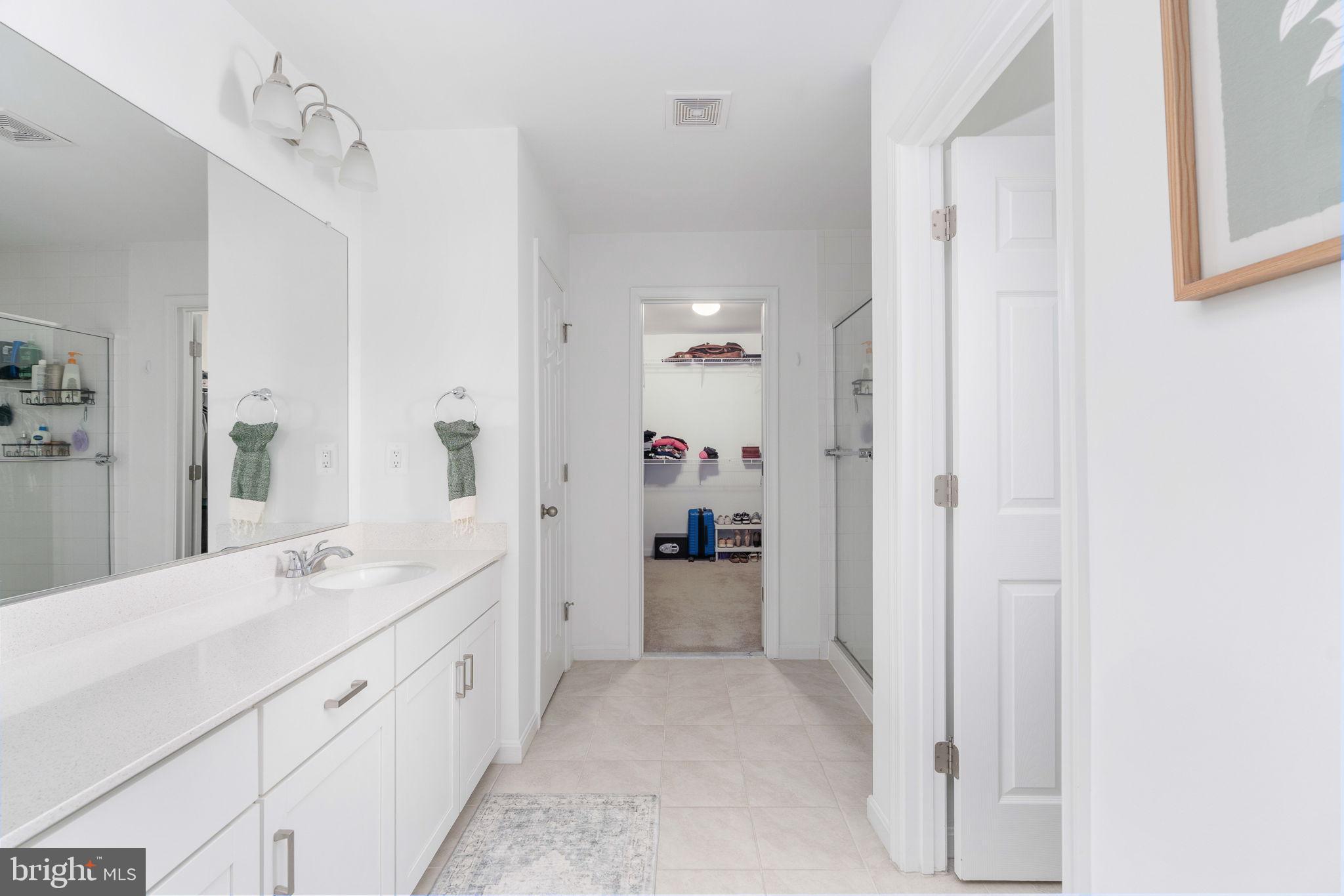 6371 Pointer Lane King George, VA 22485 - Photo 40 of 51 Modern bathroom with quartz countertop.