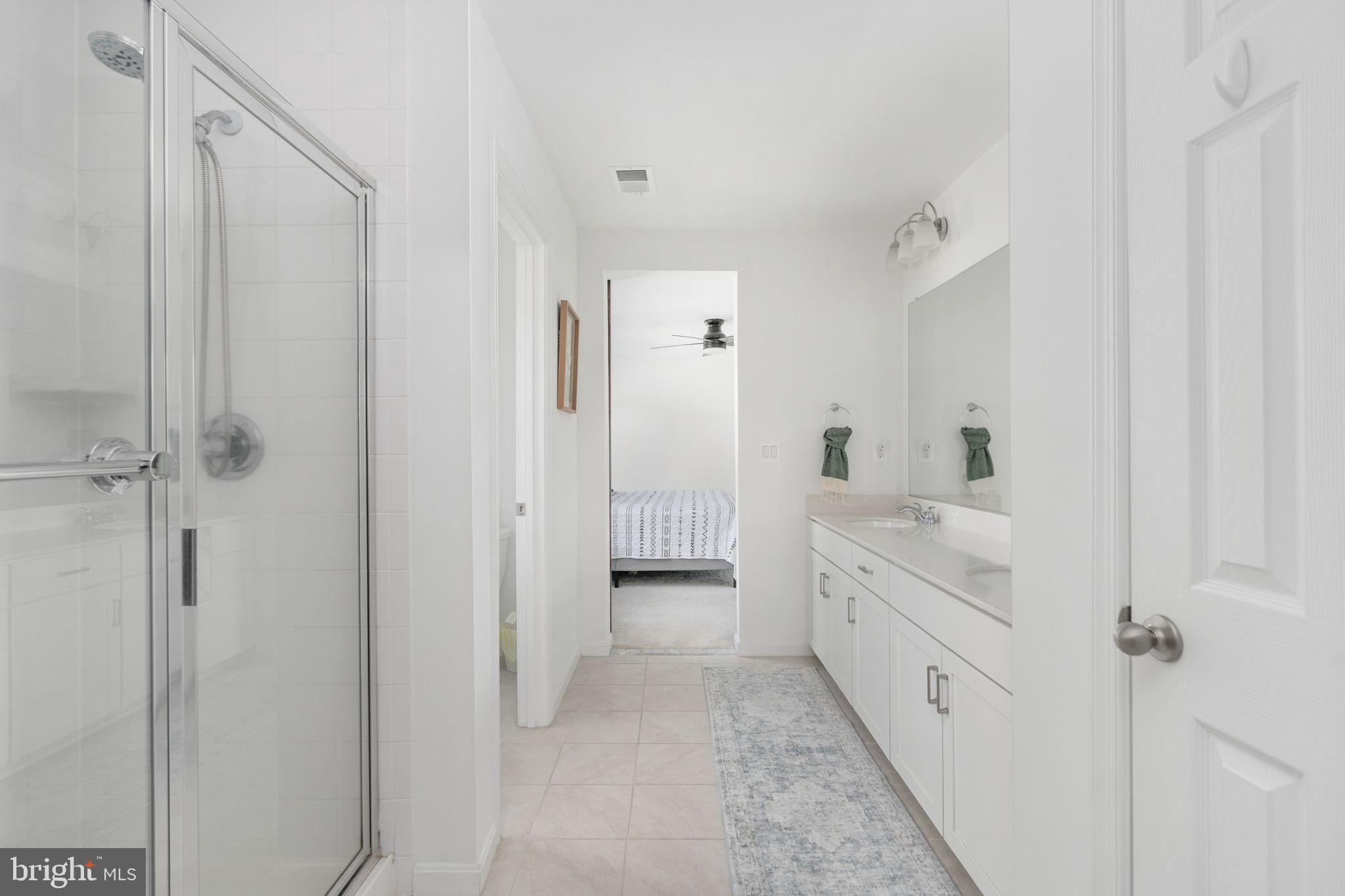 6371 Pointer Lane King George, VA 22485 - Photo 42 of 51 Large walk-in shower.
