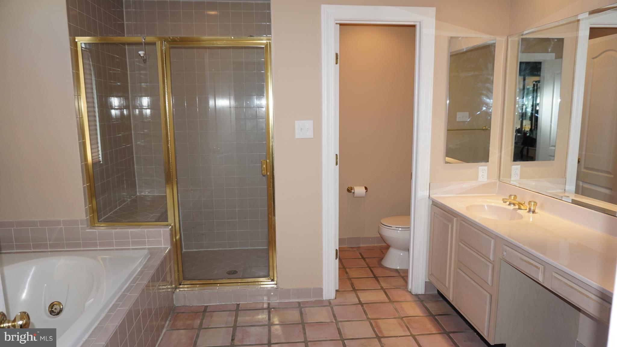 9412 Spruce Tree Circle Bethesda, MD 20814 - Photo 14 of 29 Master bath with separate shower and tub.