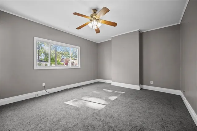 a view of an empty room with window