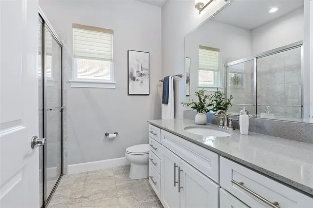 a view of a city with an ocean