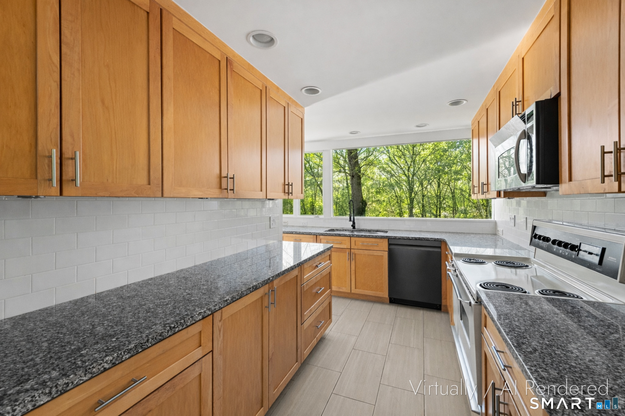 17 Richmond Hill Road Weston, CT 06883 - Photo 11 of 24 a kitchen with stainless steel appliances granite countertop a sink stove and refrigerator