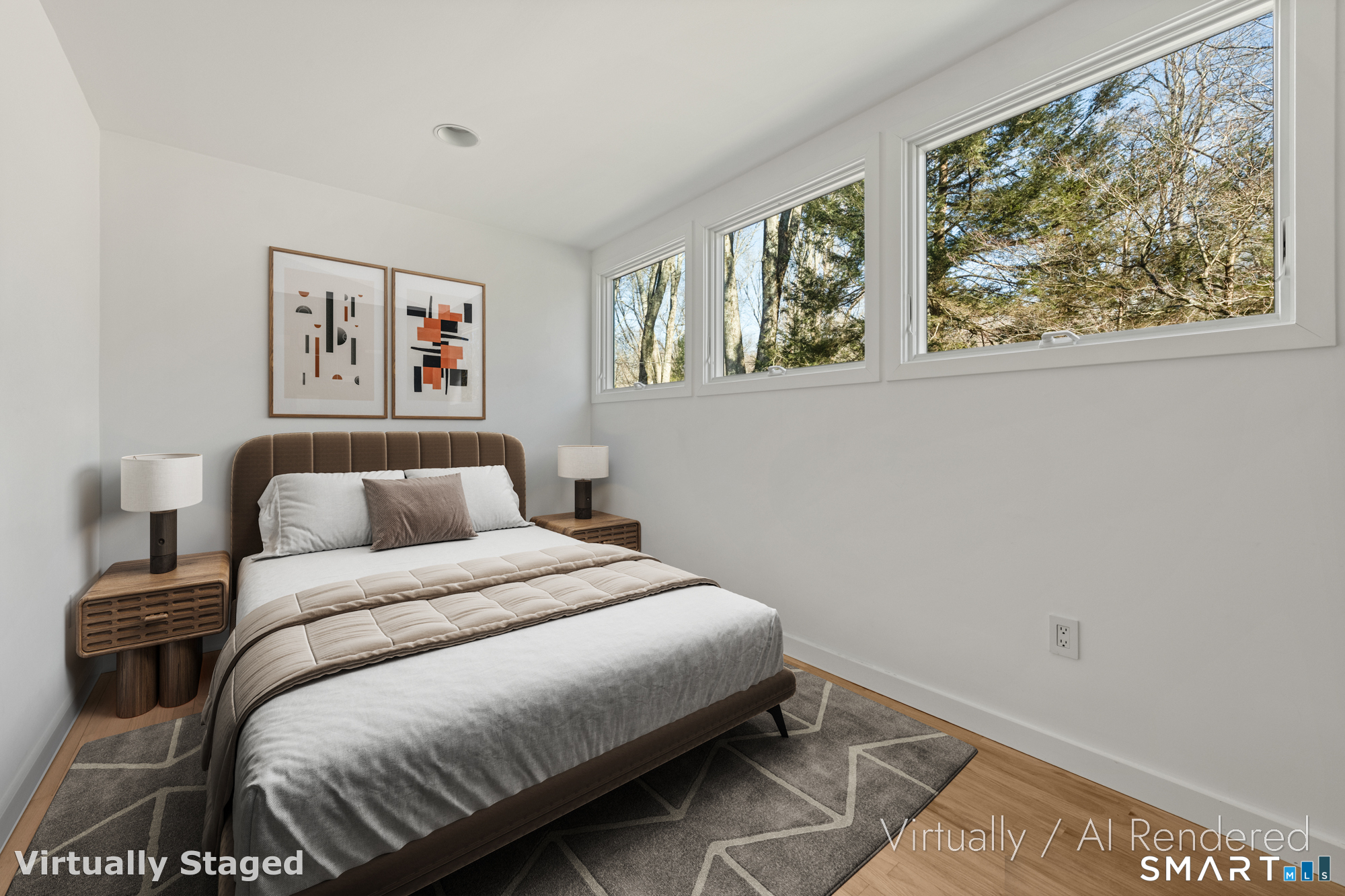 17 Richmond Hill Road Weston, CT 06883 - Photo 21 of 24 a bedroom with a bed and a window