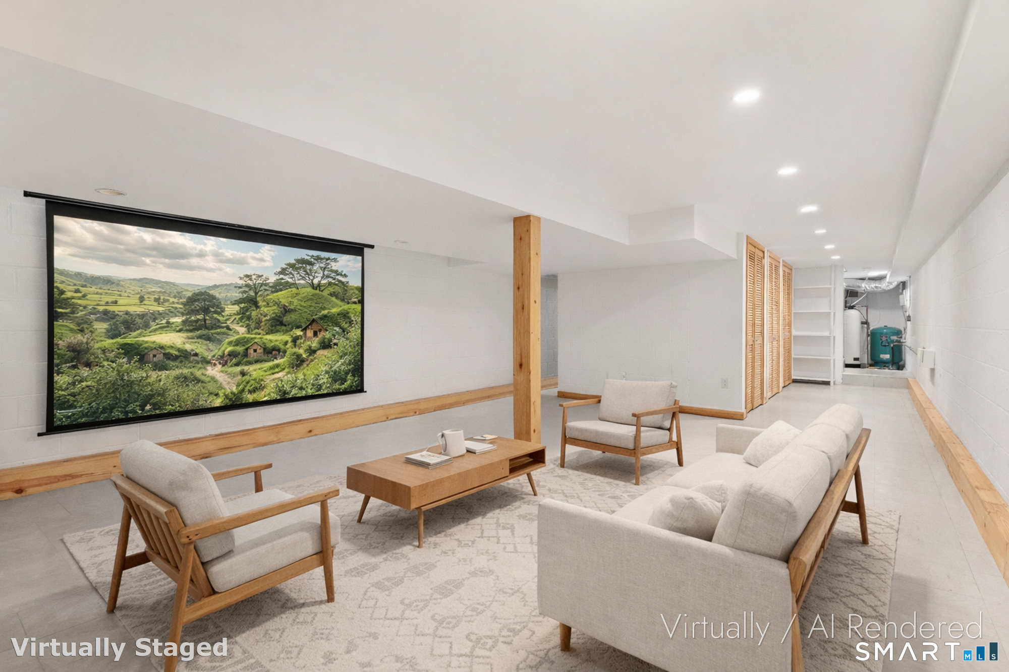 17 Richmond Hill Road Weston, CT 06883 - Photo 23 of 24 a living room with furniture and a large window