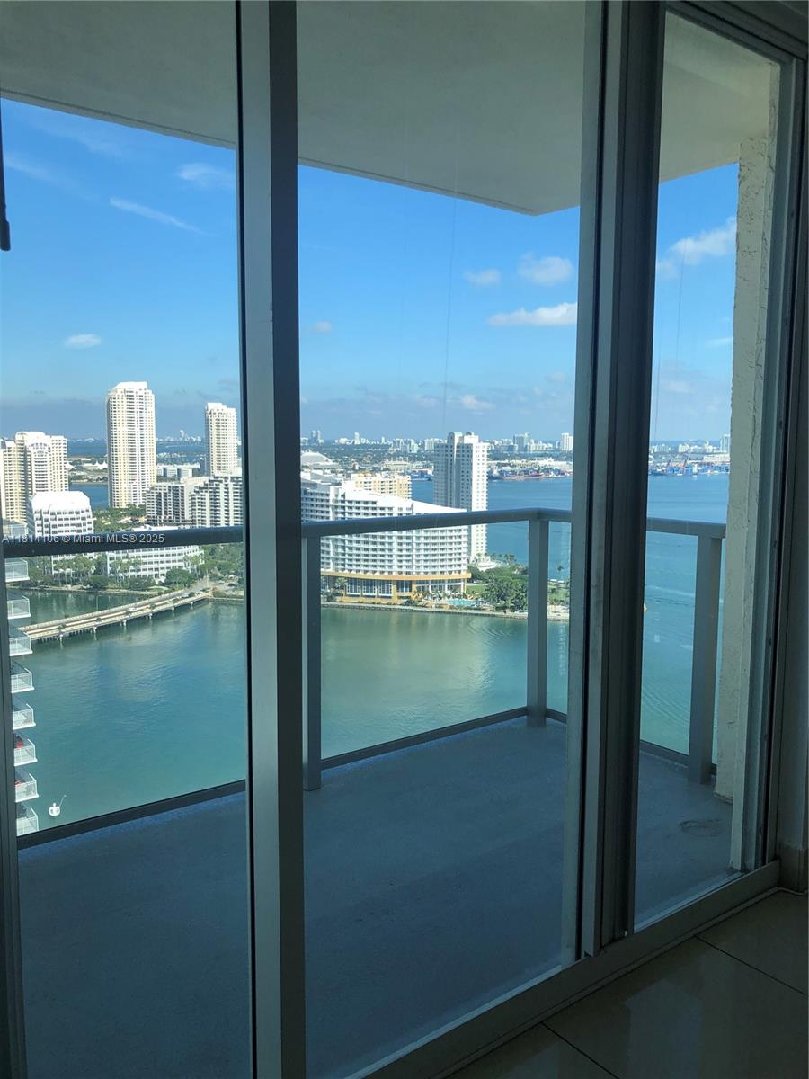 Brickell Miami, FL 33131 - Photo 13 of 25 a view of a balcony next to a yard