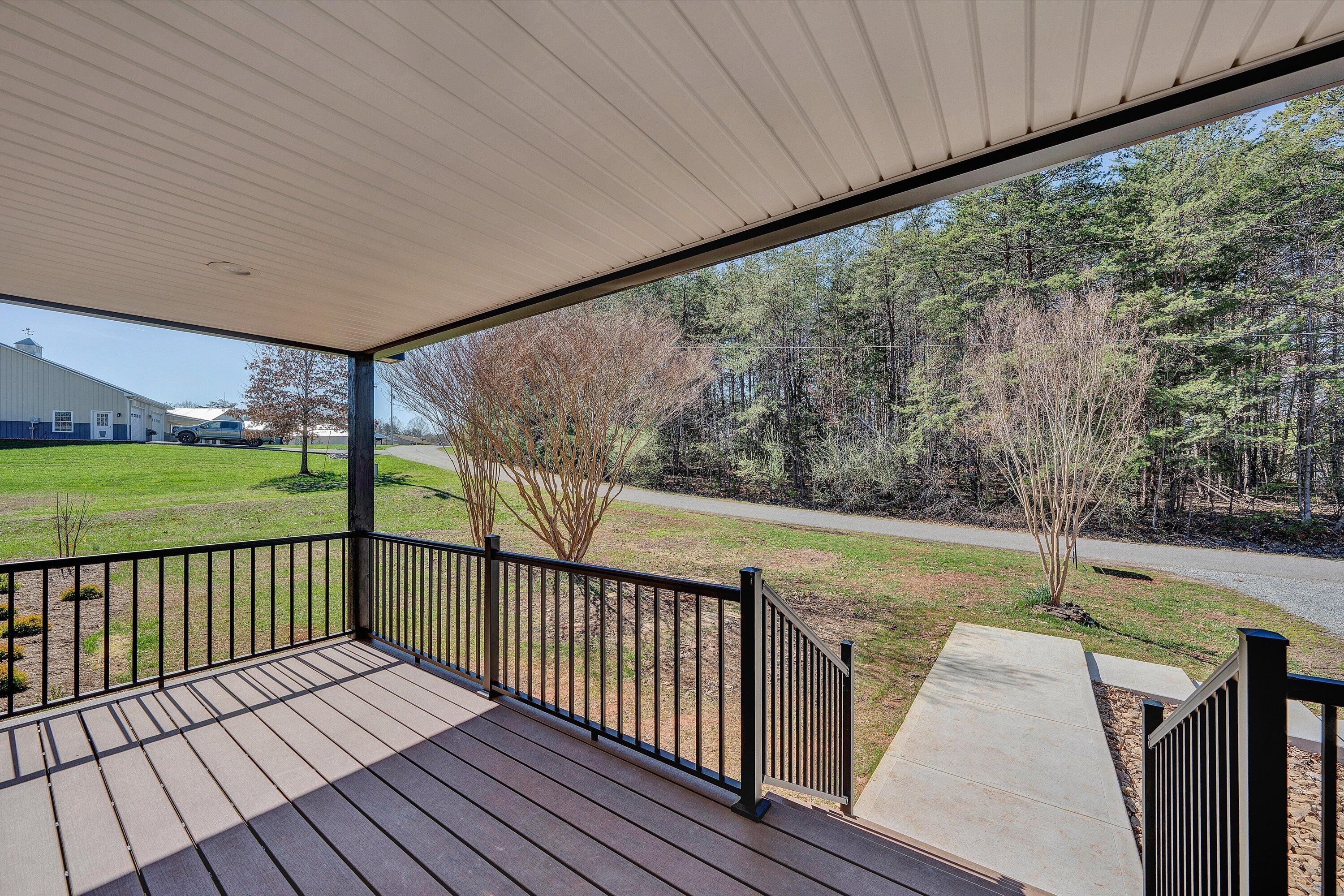 200 Surber Drive Moneta, VA 24121 - Photo 6 of 52 a view of porch with wooden floor