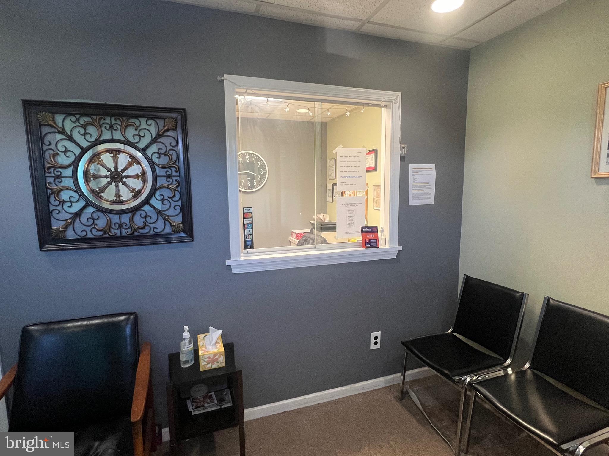 648 East Chester Pike, Unit A Ridley Park, PA 19078 - Photo 6 of 10 a view of a workspace with furniture and a window