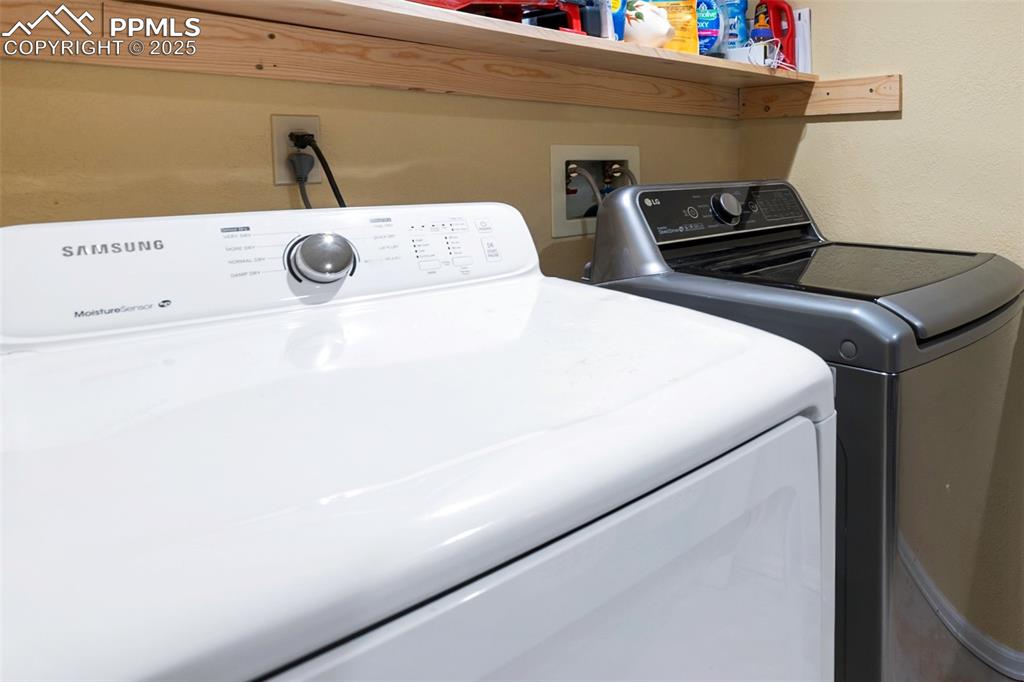 747 Pinon Ridge Drive Woodland Park, CO 80863 - Photo 26 of 34 Laundry Space - Basement