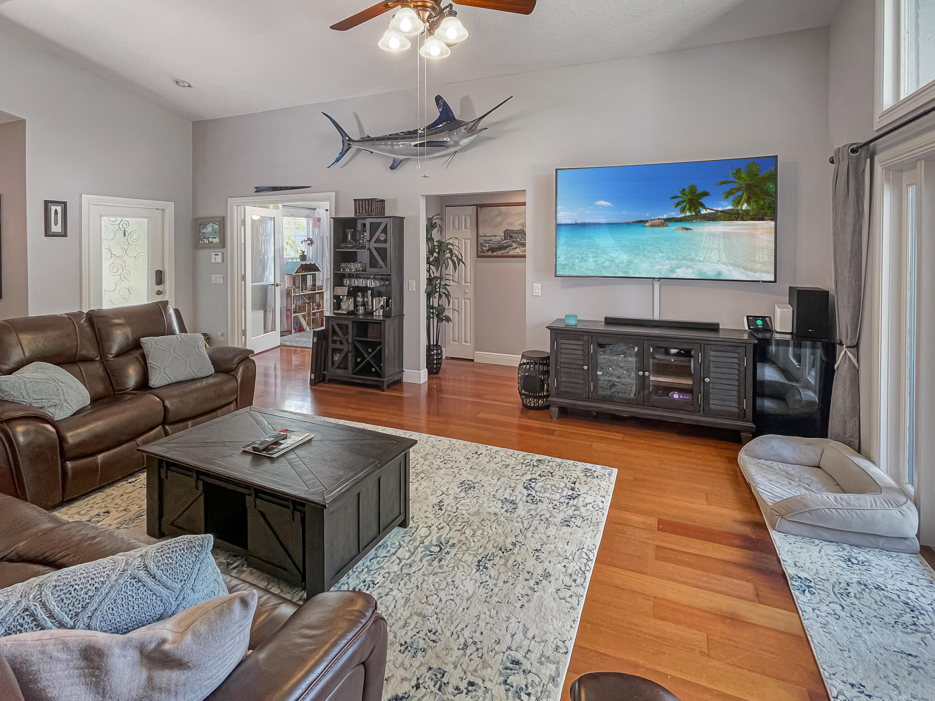 2565 Southwest Riviera Road Stuart, FL 34997 - Photo 14 of 22 Living Room from MBR