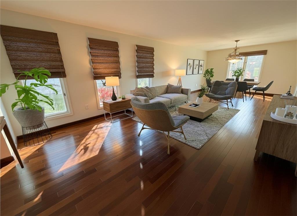 506 Princess Drive Elizabeth, PA 15037 - Photo 8 of 46 a living room with furniture and a wooden floor