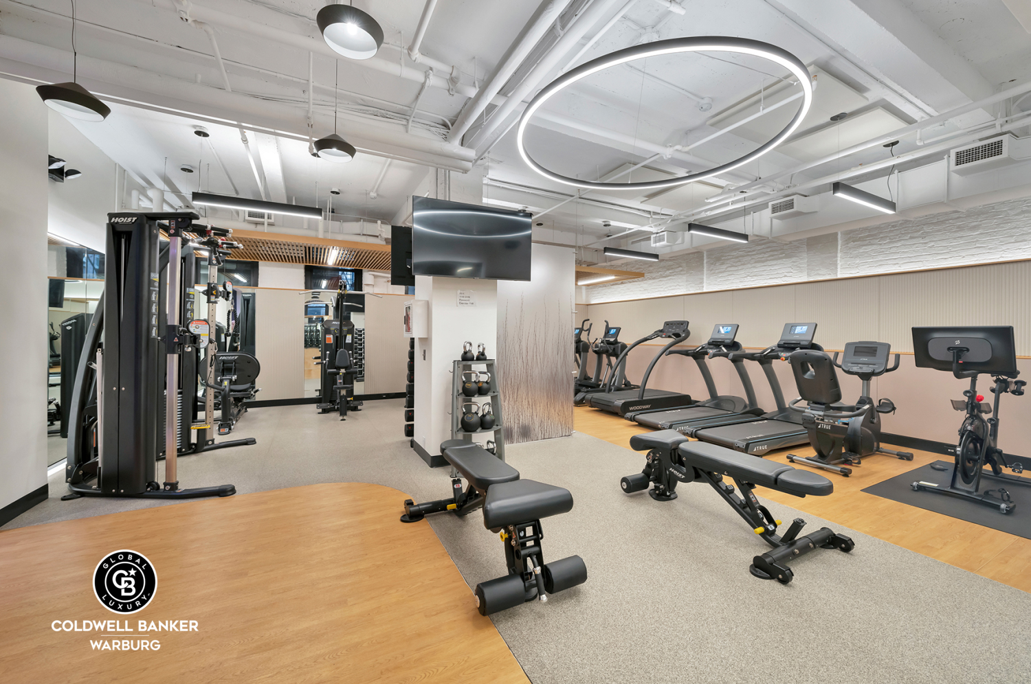 1148 5th Avenue, Unit PARLOR/A Manhattan, NY 10128 - Photo 18 of 20 a view of a room with gym equipment