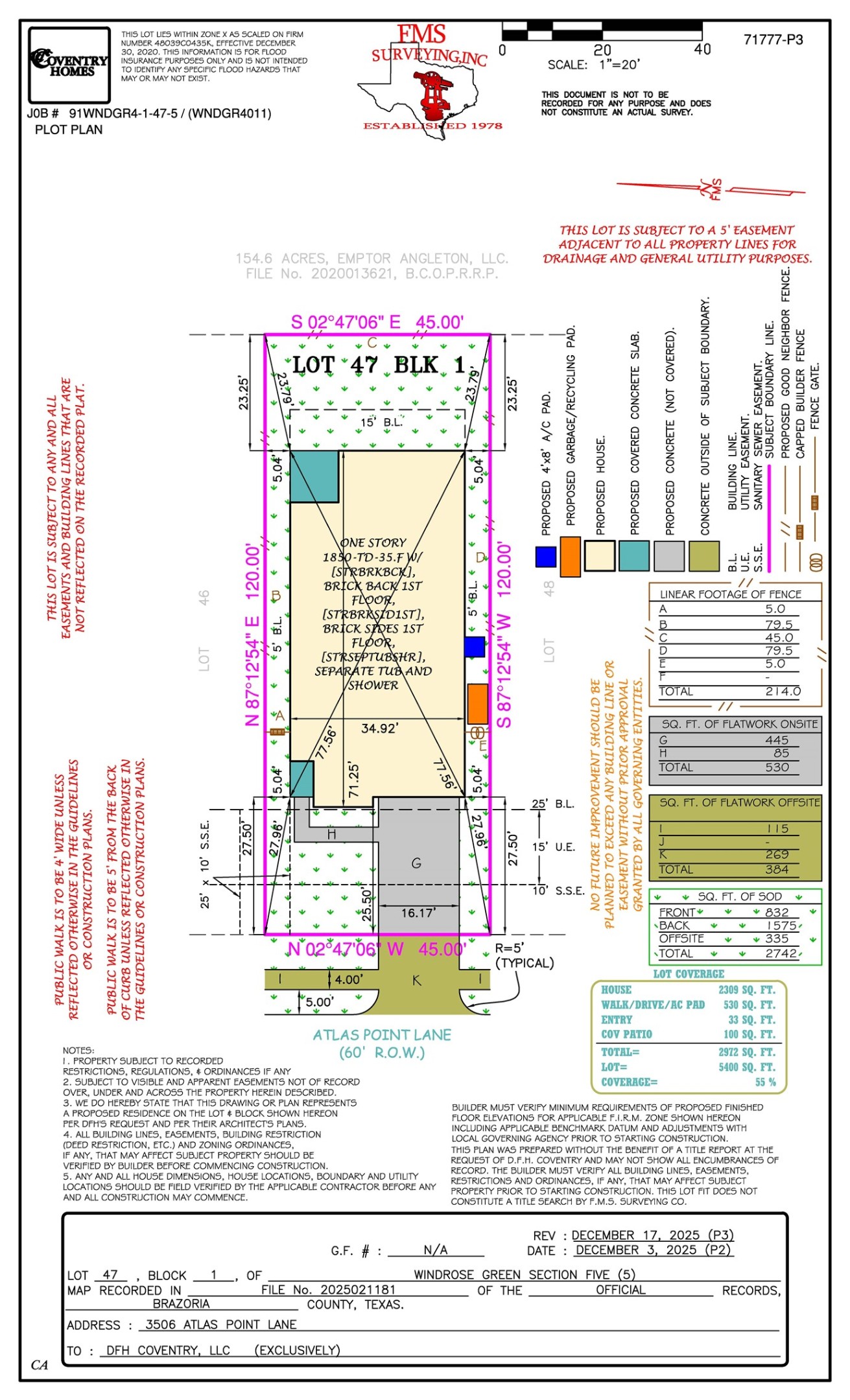 3506 Atlas Pt Lane Angleton, TX 77515 - Photo 5 of 7