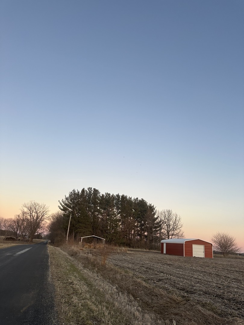 15757 Black Road Lyndon, IL 61261 - Photo 2 of 4 a view of a dry yard with trees