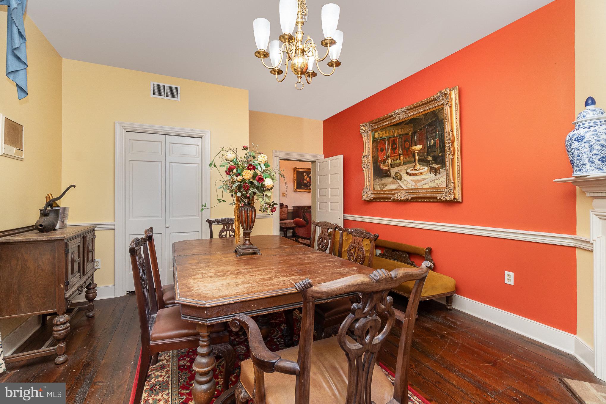 1554 Williams Grove Road Dillsburg, PA 17019 - Photo 21 of 75 a view of a dining room with furniture wooden floor and a chandelier