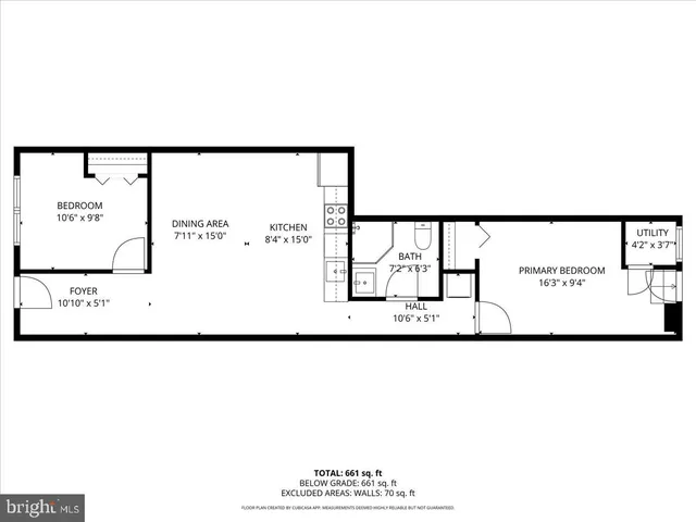 $2,300 | 1641 4th Street Northwest, Unit 2, Washington, DC 20001