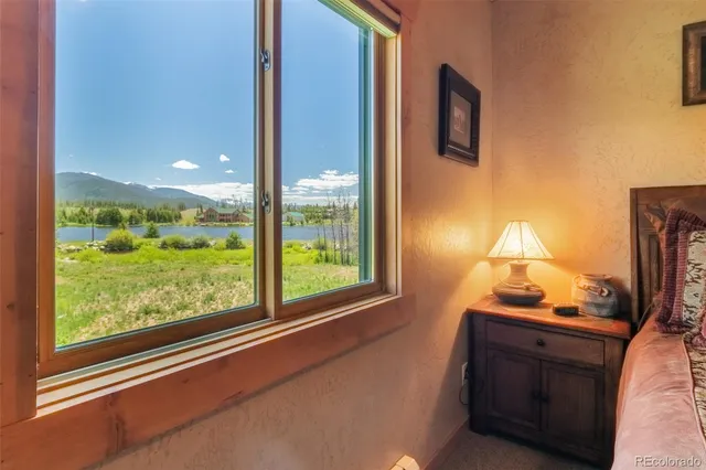 a room with furniture and a window