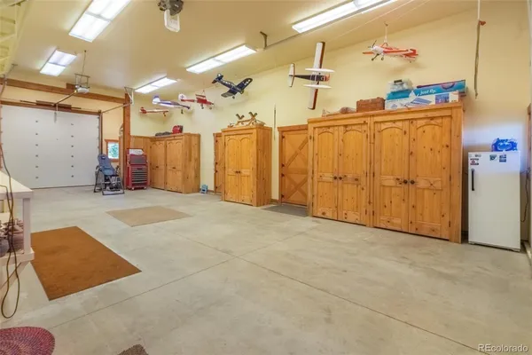 a view of a storage & utility room