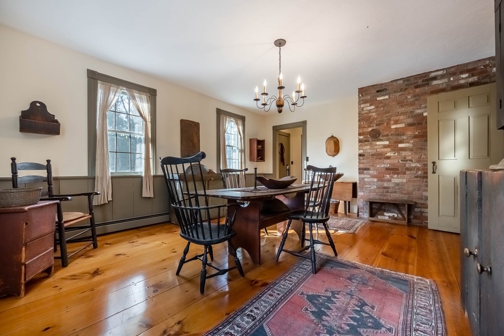 400 Main Street Boxford, MA 01921 - Photo 21 of 34 a view of a dining room with furniture window and wooden floor