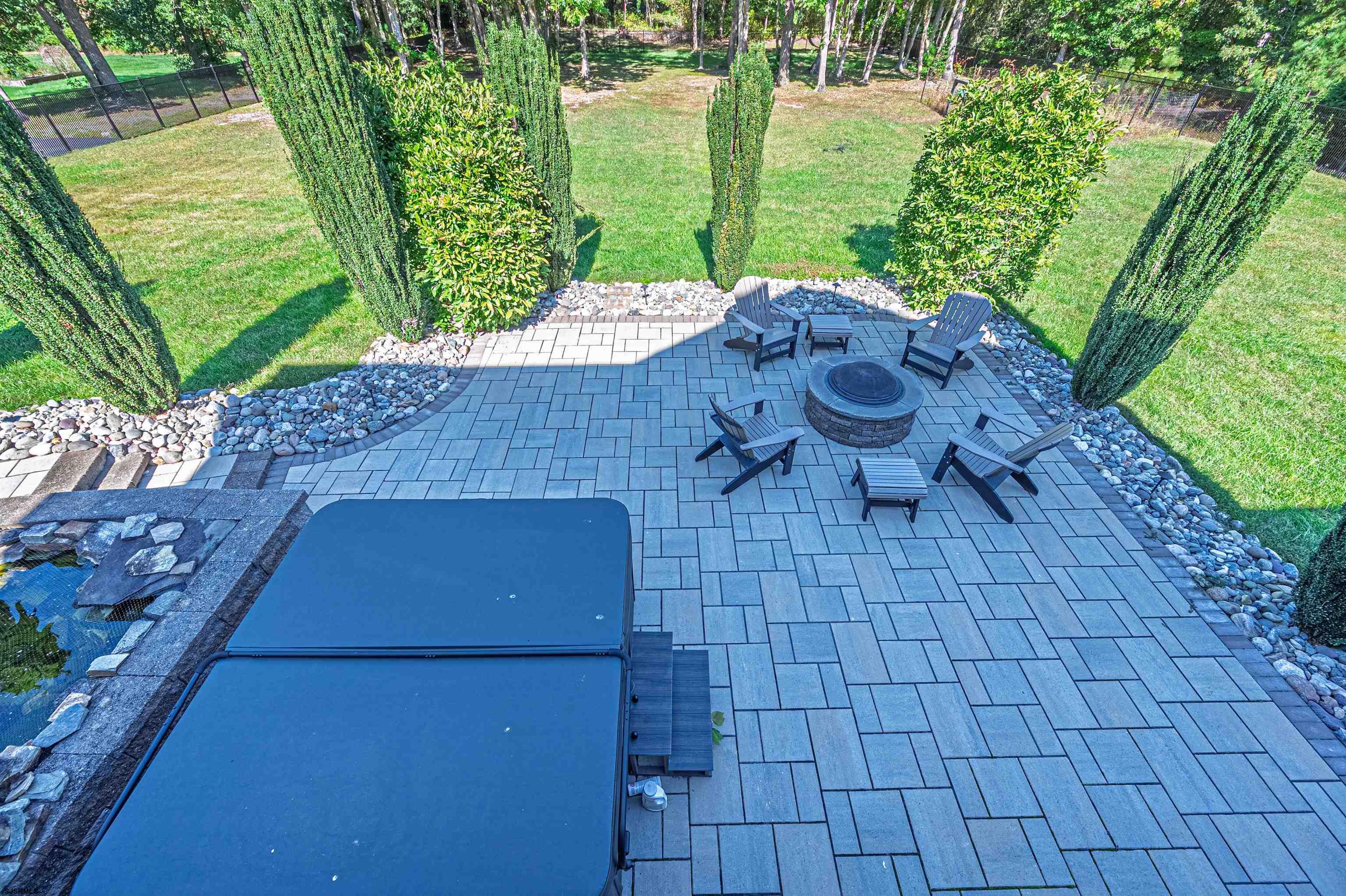 9 Thicket Street Ocean View, NJ 08230 - Photo 32 of 37 a view of a backyard with plants