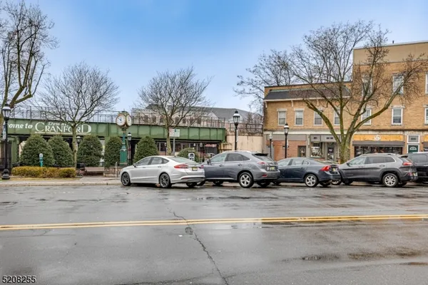 a front view of a building