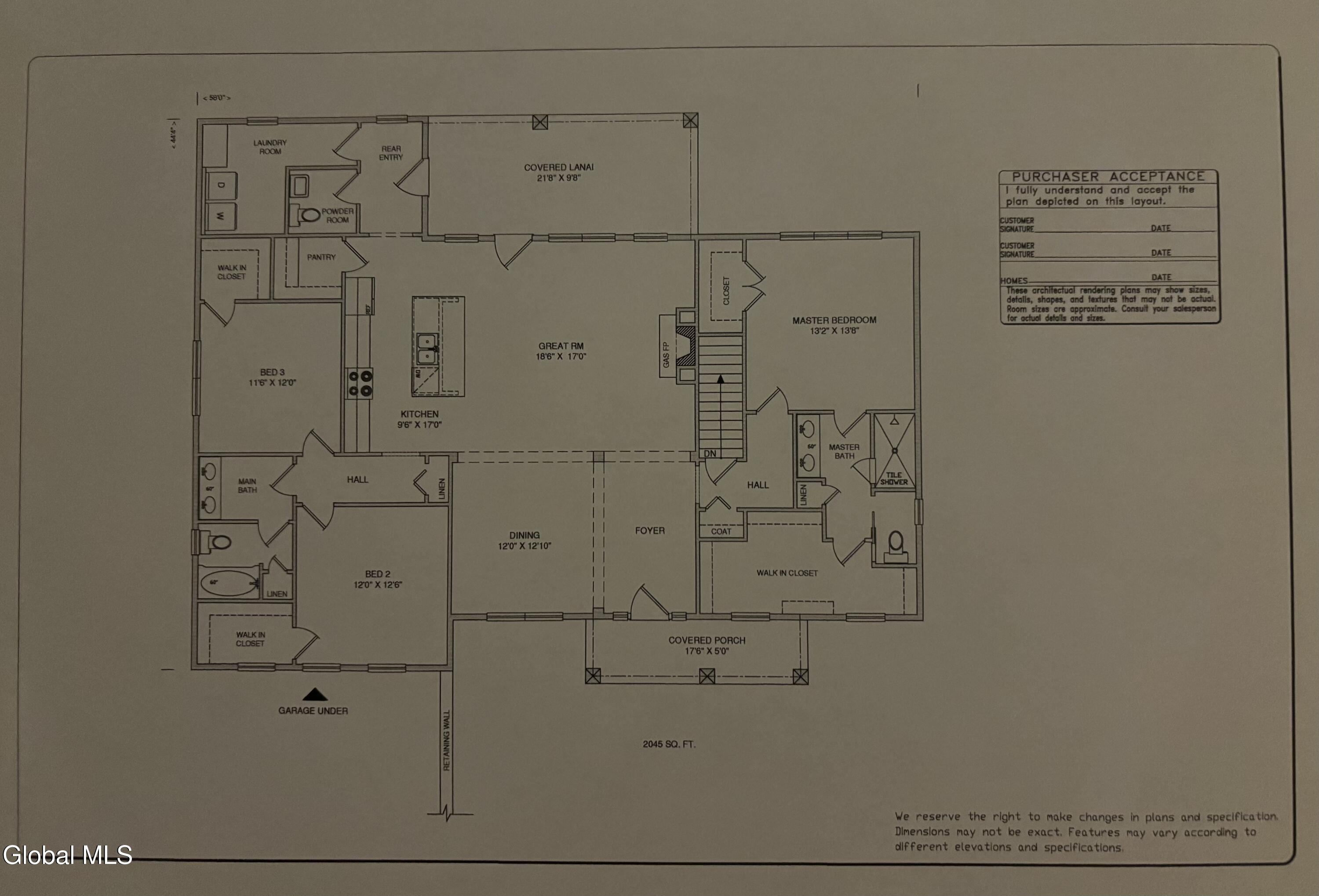 5 1/2 Gardner Road North Greenbush, NY 12198 - Photo 3 of 3 Floor Plan 5 1:2 Gardner
