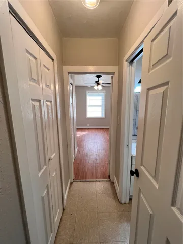 wooden floor in a gallery