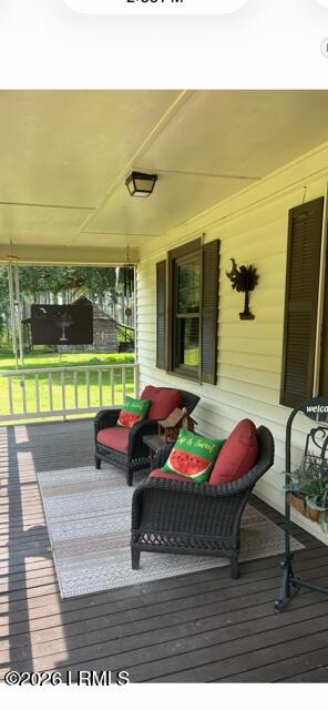 1342 Thomas Hamilton Road Brunson, SC 29911 - Photo 10 of 46 Additional view of front porch