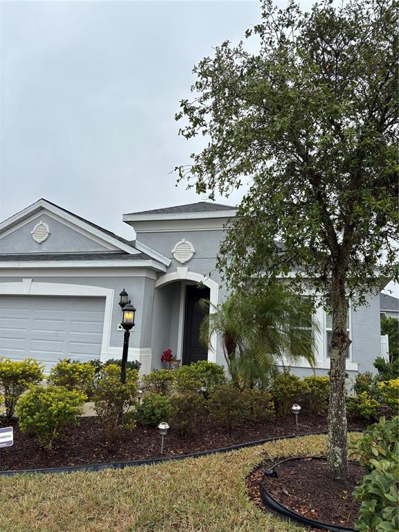 10923 Blue Magnolia Lane Parrish, FL 34219 - Photo 2 of 31 a front view of a house with garden