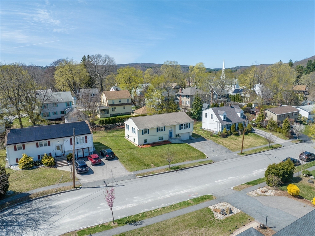 14 Maxdale Road Worcester, MA 01602 - Photo 5 of 42 an aerial view of a house with garden