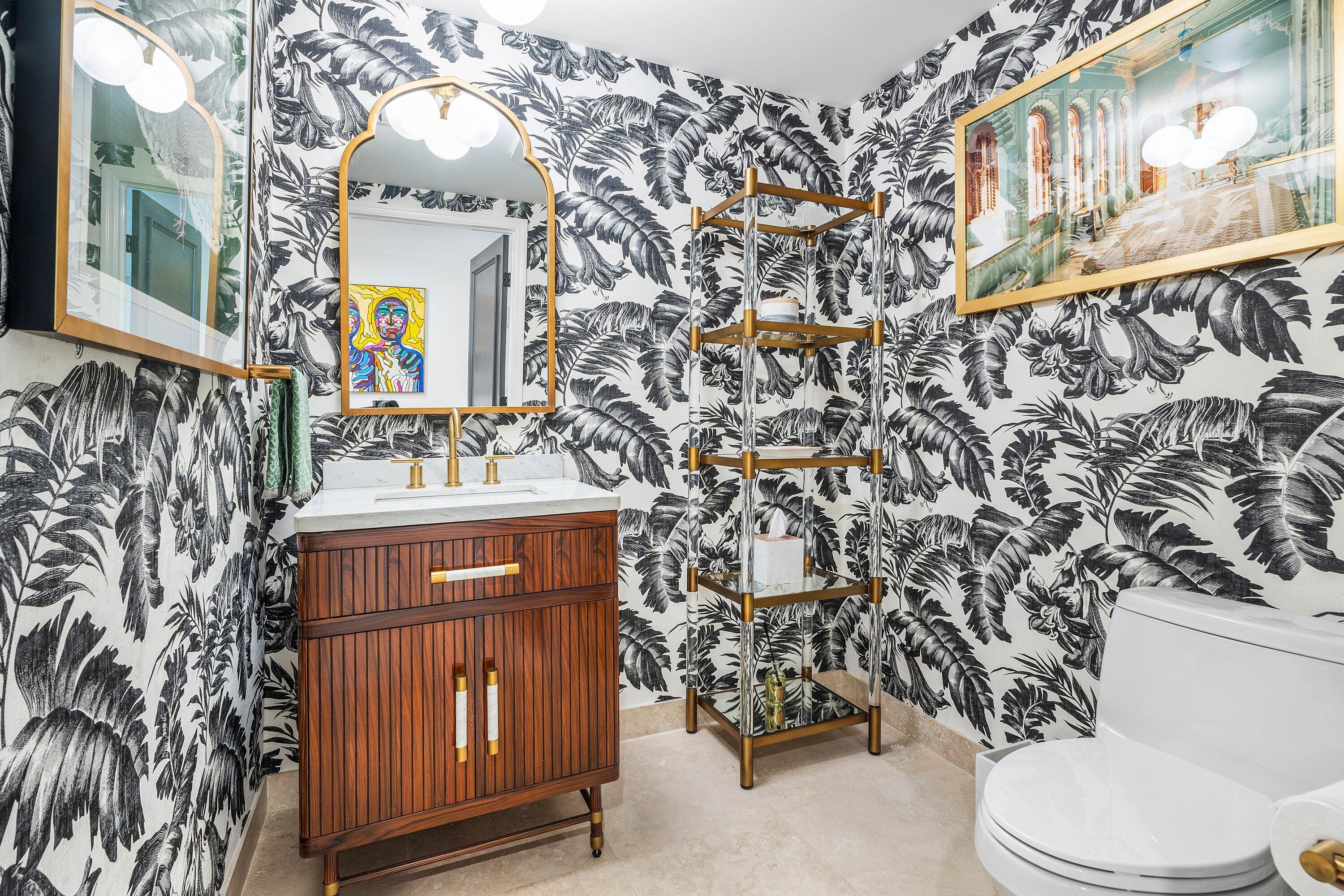 3700 South Ocean Boulevard, Unit 202 Highland Beach, FL 33487 - Photo 15 of 75 a bathroom with a sink toilet and shower