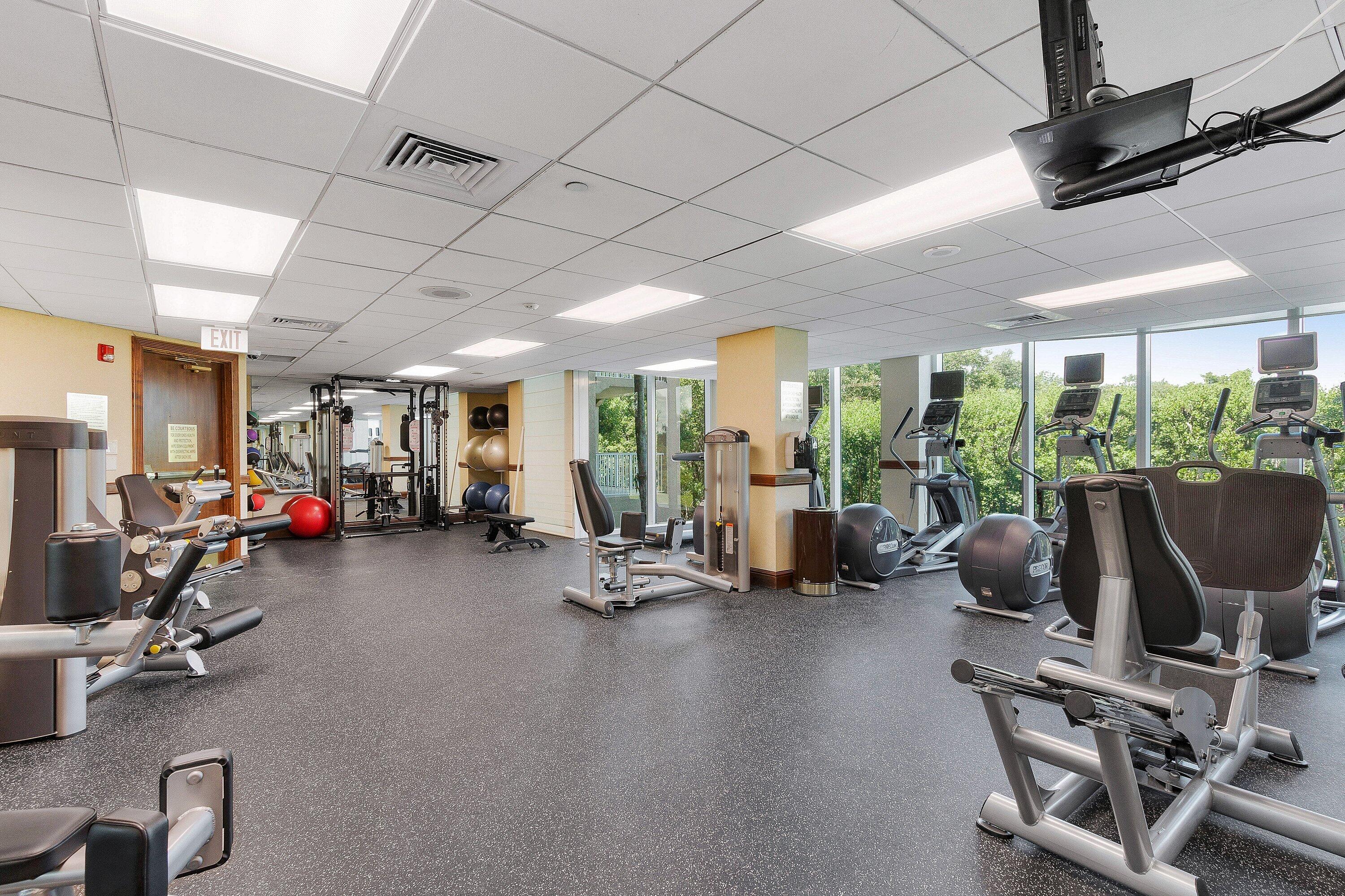 3700 South Ocean Boulevard, Unit 202 Highland Beach, FL 33487 - Photo 68 of 75 a view of a room with gym equipment