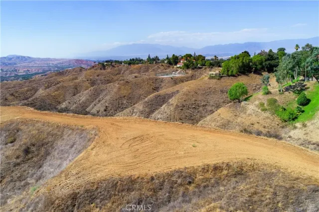 a view of outdoor space and mountain view