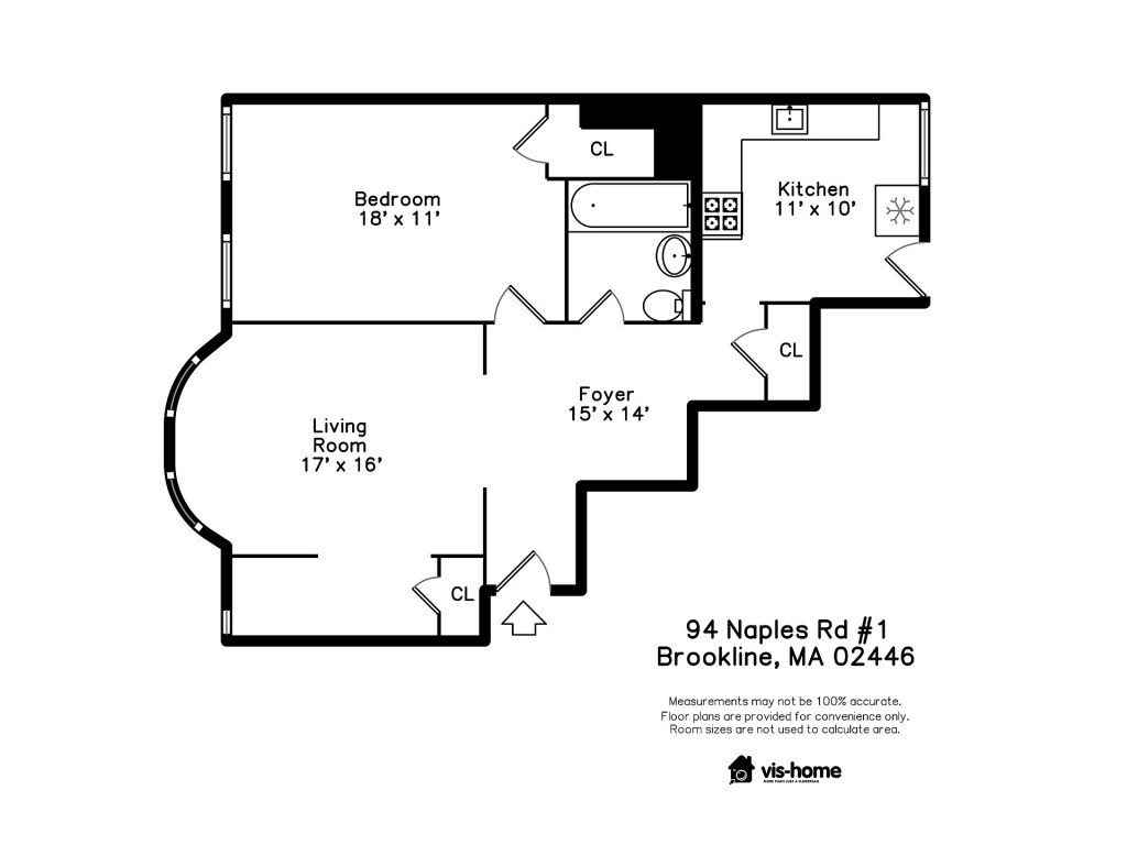 94 Naples Road, Unit 1 Brookline, MA 02446 - Photo 14 of 14