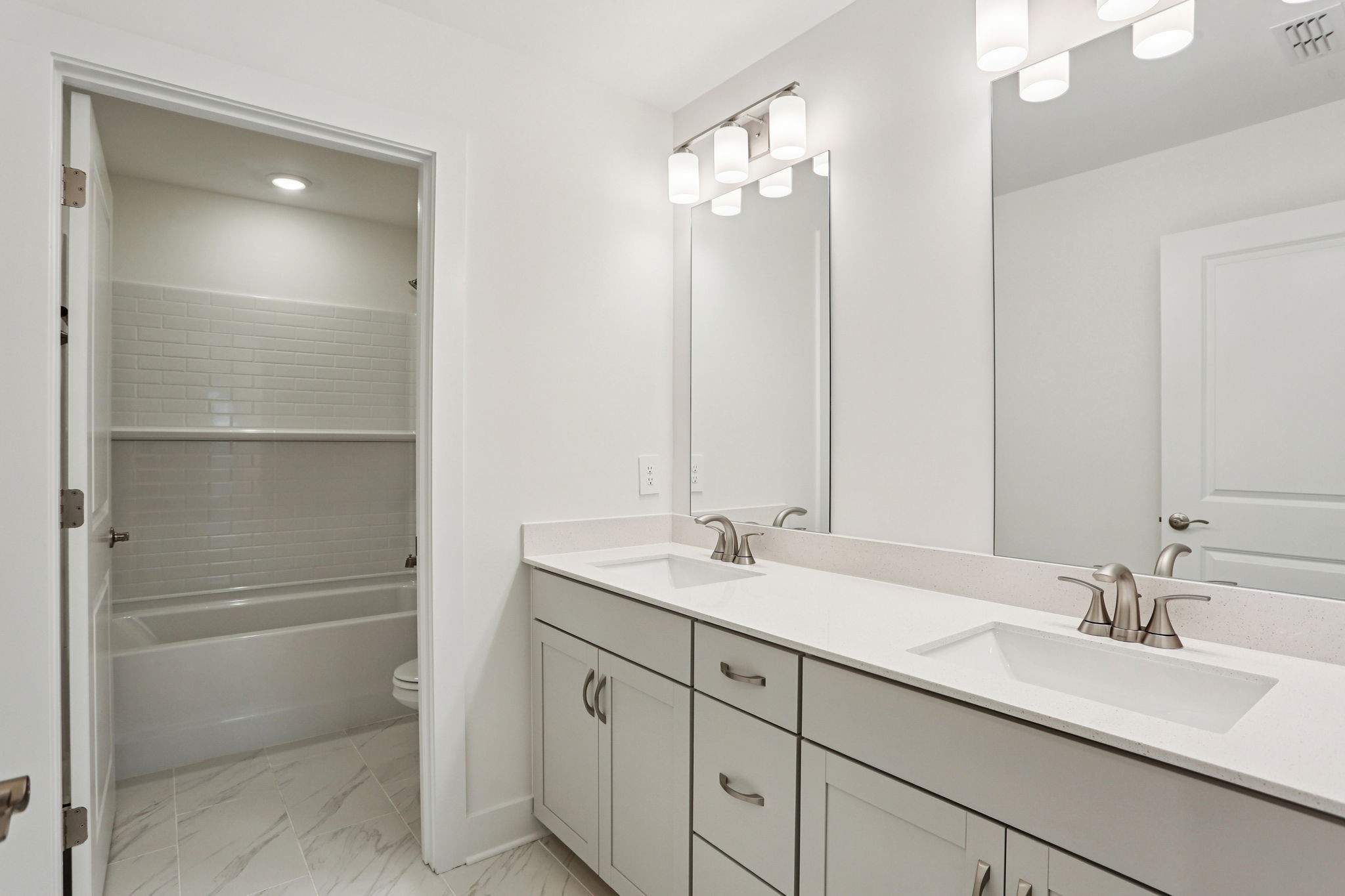 2116 Riley Pk Drive Franklin, TN 37064 - Photo 36 of 47 a bathroom with a sink double vanity and a mirror