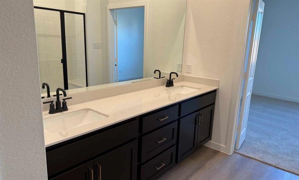 14157 Gallatin Street Pilot Point, TX 76258 - Photo 20 of 23 Primary Bathroom Construction Progress featuring the Oxford Collection