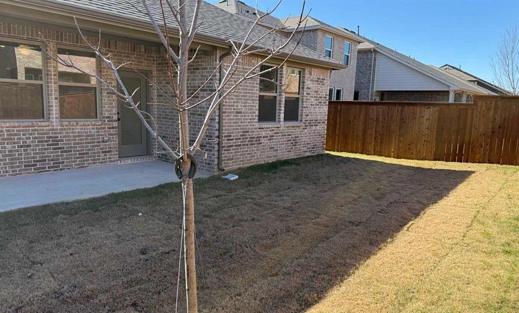 14157 Gallatin Street Pilot Point, TX 76258 - Photo 6 of 23 Rear Exterior Design Construction Progress