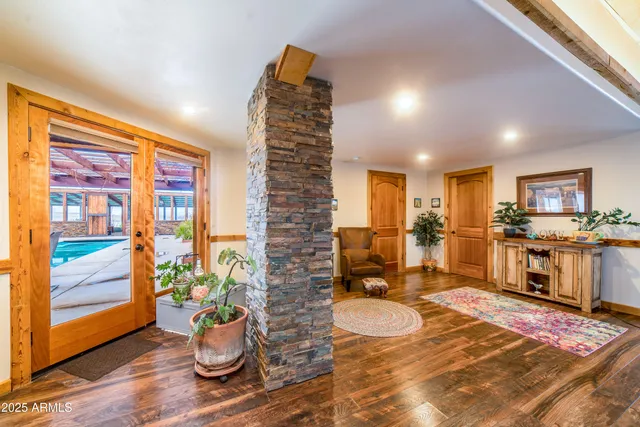 a room with storage and utility