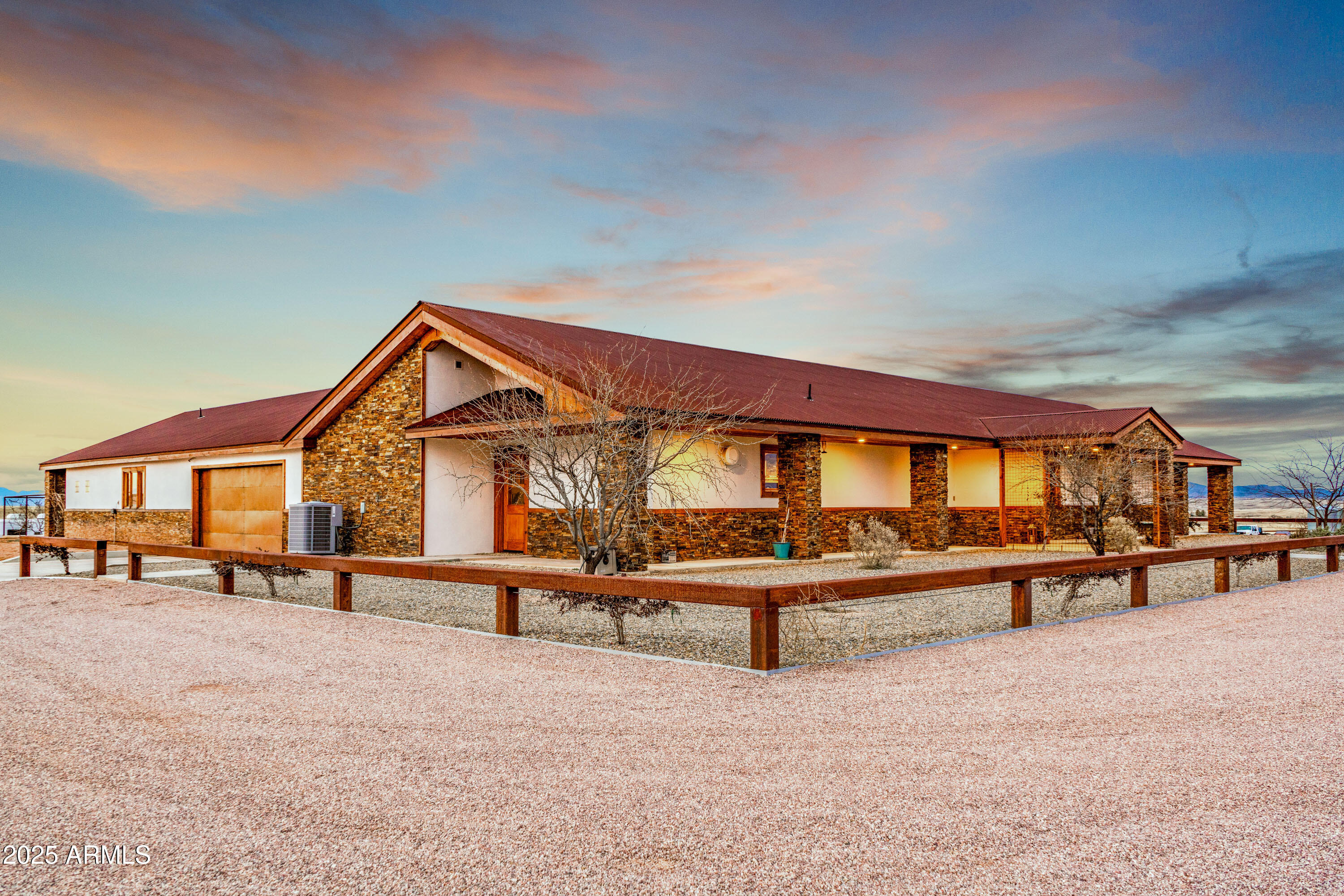 68 Curly Horse Ranch Road Sonoita, AZ 85637 - Photo 39 of 39 front view of a house with a yard