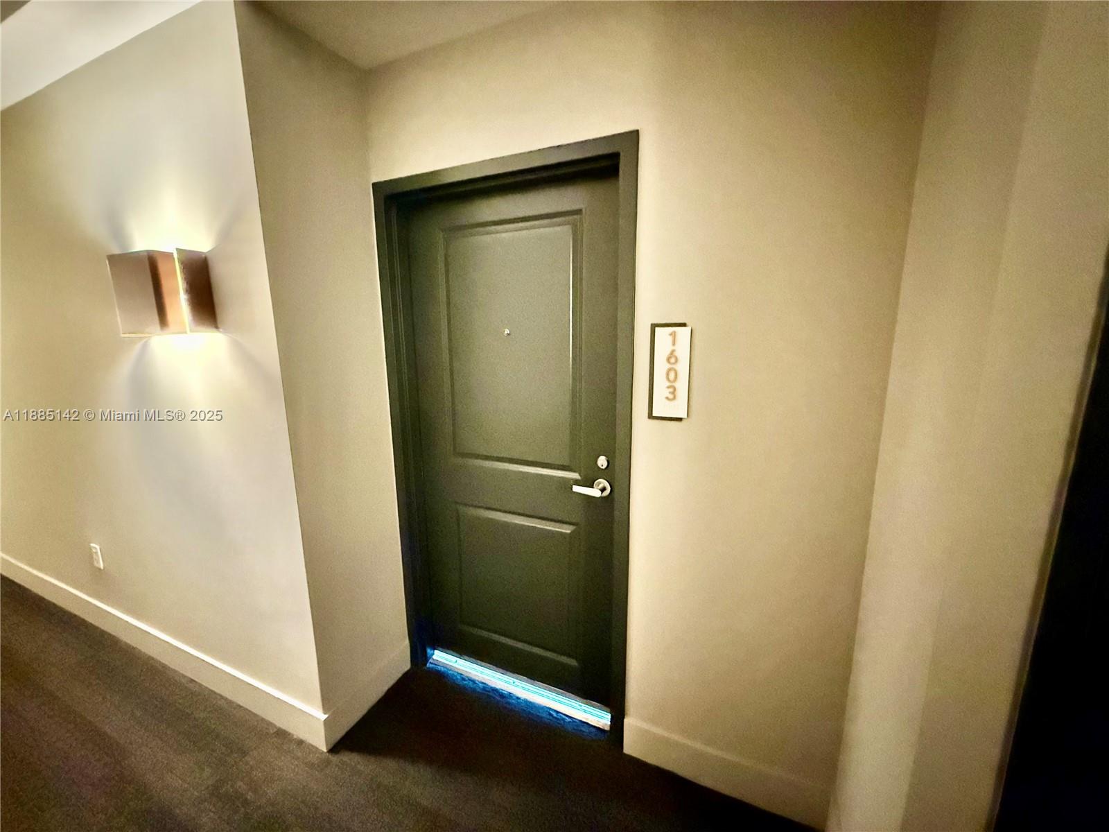 1250 South Miami Avenue, Unit 1603 Miami, FL 33130 - Photo 38 of 44 a view of a front door