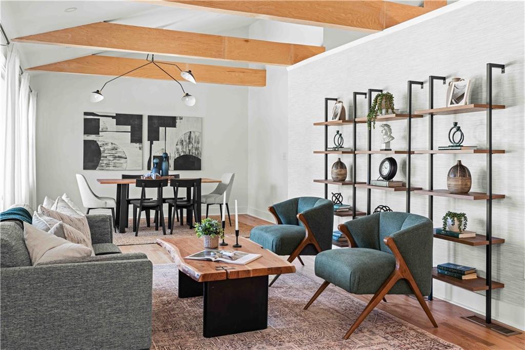 2576 River Oak Drive Decatur, GA 30033 - Photo 2 of 47 a living room with furniture and wooden floor