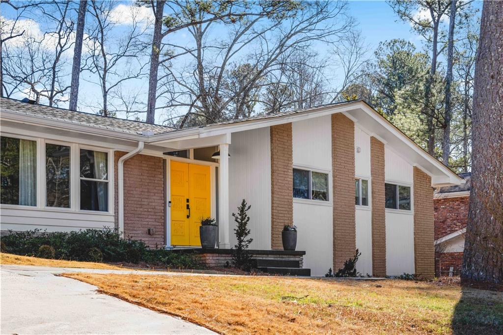 2576 River Oak Drive Decatur, GA 30033 - Photo 45 of 47 a front view of a house with a yard